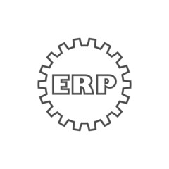 ERP Enterprise Resource Planning Icon