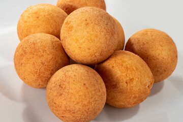 buñuelos typical Colombian food, Christmas tradition, rich for breakfast