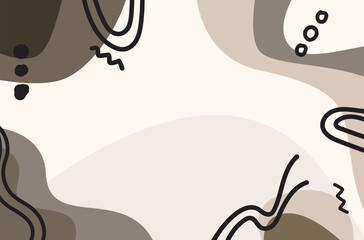 abstract free form space brown background element concepts art design