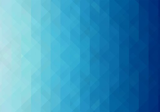 Modern triangle pattern blue geometric background