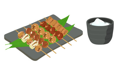 やきとり盛り合わせ