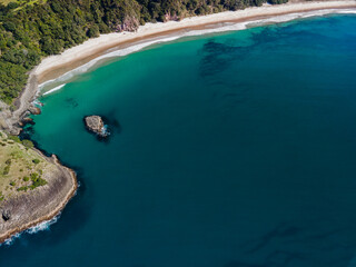 New Chums Beach, Coromandel Peninsula New Zealand