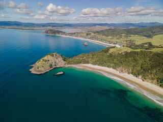 Fototapeta premium New Chums Beach, Coromandel Peninsula New Zealand