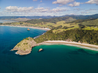 Fototapeta premium New Chums Beach, Coromandel Peninsula New Zealand