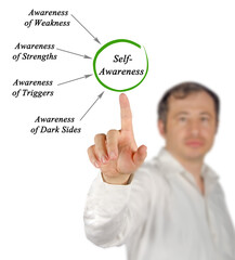 Four components of Self- Awareness