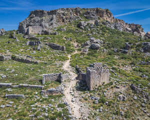 Ruins of the ancient city Sillyon