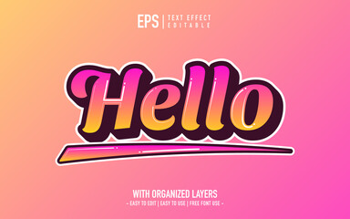 pink gradient color text effect