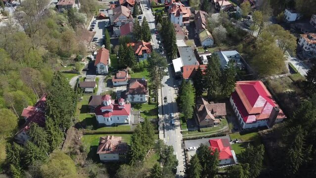Sovata Resort - Romania seen from above