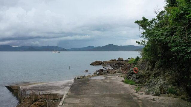 18 June 2019 the landscape of Pik Sha wan, sai kung