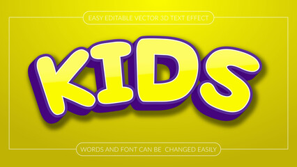 3d editable text effect design