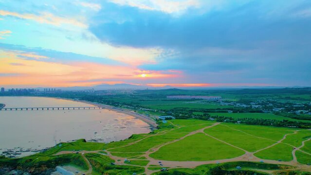 view of the coast of the sea