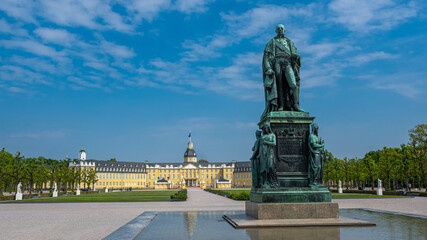 Fototapeta premium Karlsruhe, Baden-Wuerttemberg, Germany, Europe