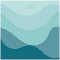 Abstract Water wave design background