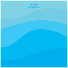 Abstract Water wave design background