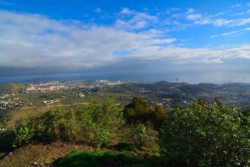 Fototapeta premium promontorio vicino alla costa dil las palmas isola gran canaria