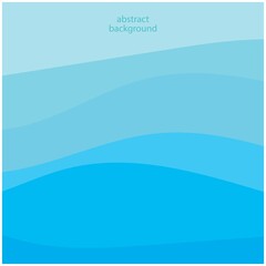 Abstract Water wave design background