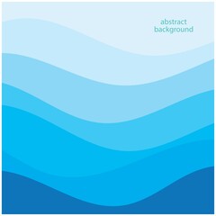 Abstract Water wave design background