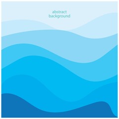 Abstract Water wave design background