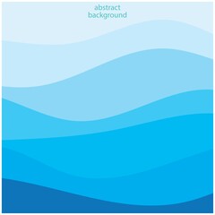 Abstract Water wave design background
