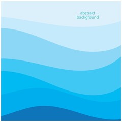 Abstract Water wave design background