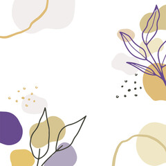 Spring summer fall sale banner background template with colorful flower.Can be use social media card, voucher, wallpaper, flyers, invitation, posters, brochure.