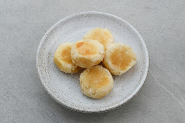 Bakpia, Bakpia Pathok is a typical Yogjakarta food made from a mixture of green beans, cheese and sugar, which is wrapped in flour, then baked. 