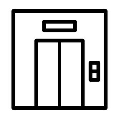 elevator line icon