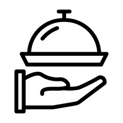 meal line icon
