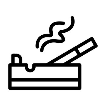 recommend clip art: smoking line icon