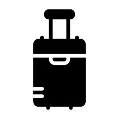 luggage glyph icon