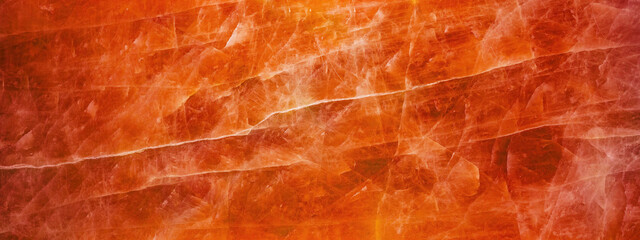 Abstract orange red colored quartz texture background banner