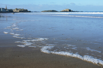 Saint-Malo - plage du Sillon