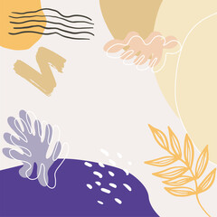 Trendy editable template for social networks stories, vector illustration. Design backgrounds for social media.