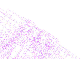 abstract geometric shape architectural background