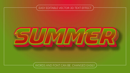 3d editable text effect design with 3d text