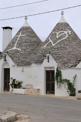 Trulli houses in Alberobello, Italy