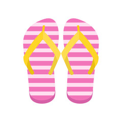 ビーチサンダルのイラスト