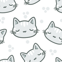 



Animals, pattern. Funny little cat. Vector drawing, background, design.