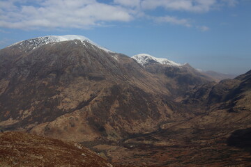 ben nevis Aonach Beag (Nevis Range) Glen Nevis scotland