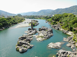 徳島県東みよし町　美濃田の淵
