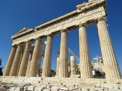 Parten&oacute;n. Acr&oacute;polis. Atenas. Grecia