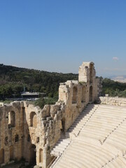Fototapeta na wymiar Odeón de Herodes Ático. Acrópolis. Atenas. Grecia