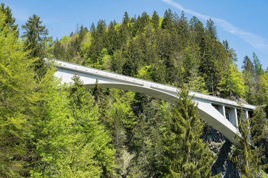 Salginatobelbrücke ob Schiers, Kanton Graubünden, Schweiz