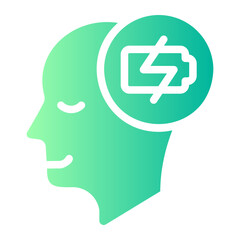energy gradient icon