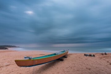 boat on the beach