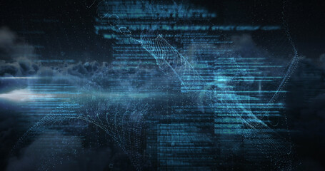 Digital lock in the sky 4k