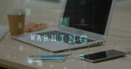 Secured work desk 4k