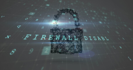 Digital padlock with security features 4k