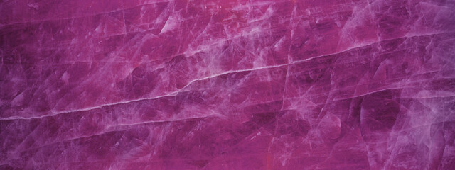 Abstract pink colored quartz texture background banner