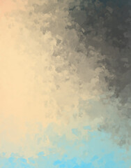 Fototapeta premium Brushed Painted Abstract Background. Brush stroked painting. Strokes of paint. 2D Illustration.